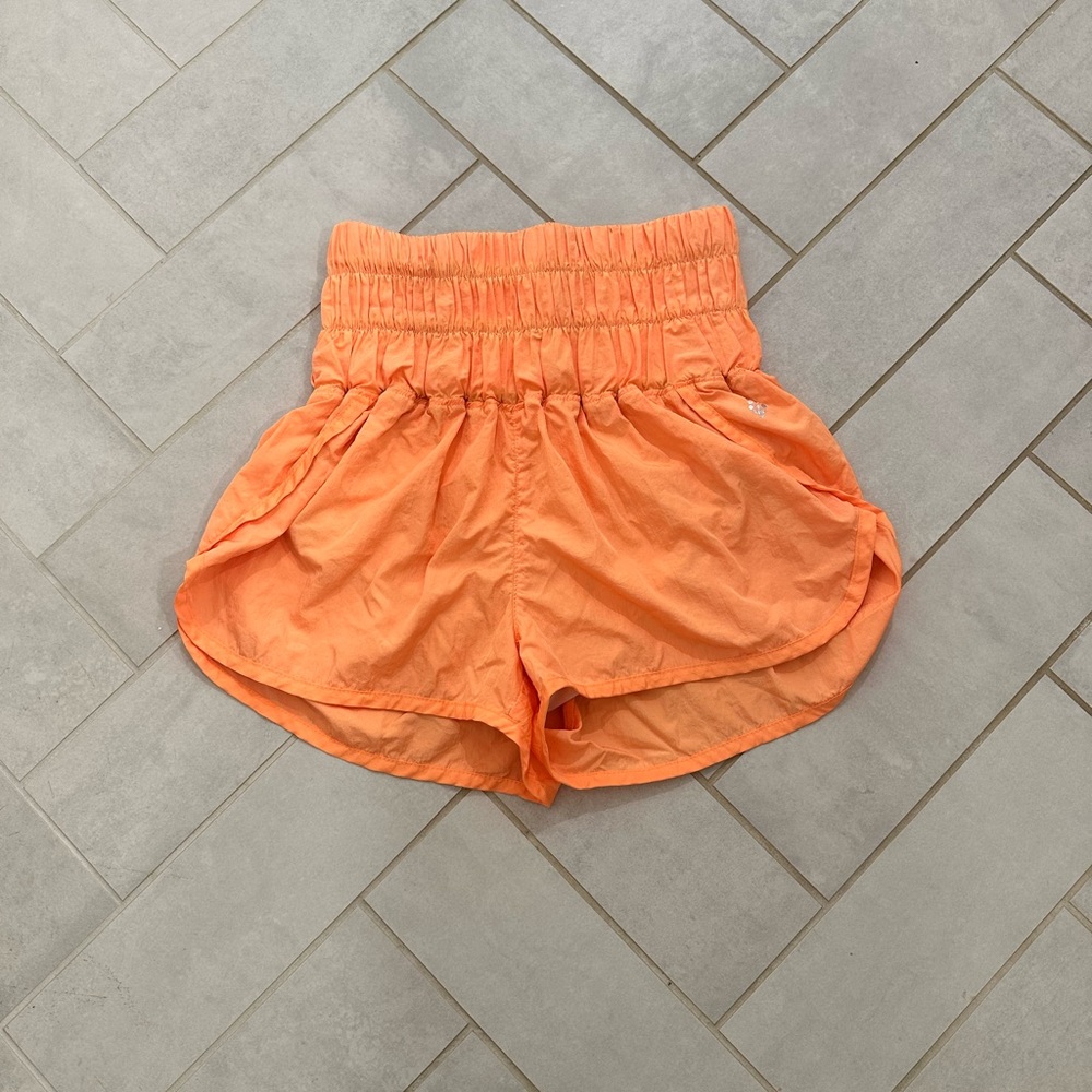 Free people way home shorts size xs! Super cute orange color